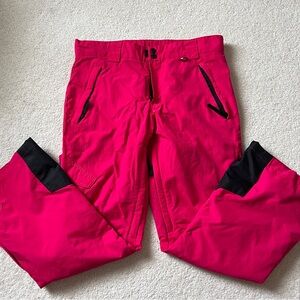 Women’s Shalom Snow Ski Pants Size M Hot Pink Winter Sports Snowboard Lined